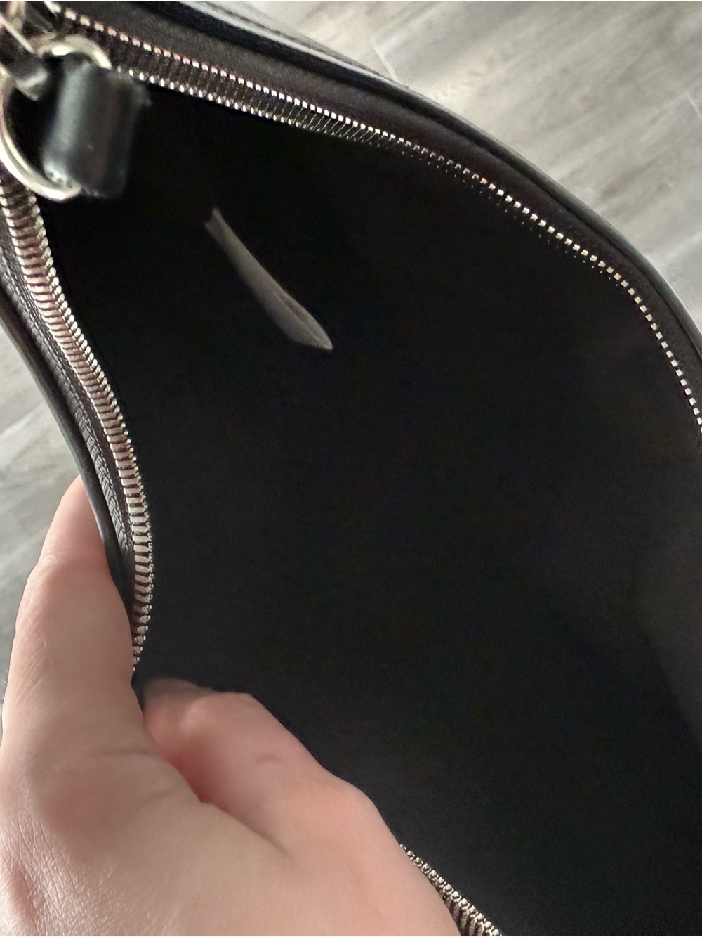 OAK + FORT Black Crescent Shoulder Bag - Picture 5 of 5